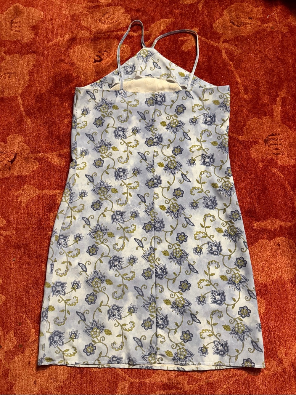 STEPS Floral Mini Slip Dress MADE IN USA.
